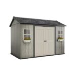 Oakland 11 ft. W x 7.5 ft. D Plastic Storage Shed - Image 7