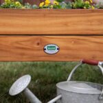 Raised planter 100% authentic teak wood - Image 5