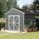 Rookwood 10 ft. W x 8 ft. D Solid + Manufactured Wood Storage Shed with Floor - Image 4