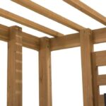 SummerCove 10.5 ft. x 10 ft. Cedar Wood Pergola with Adjustable Hanging Planters - Image 6