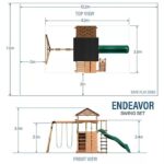 Backyard Discovery Endeavor Cedar Swing Set - Image 7