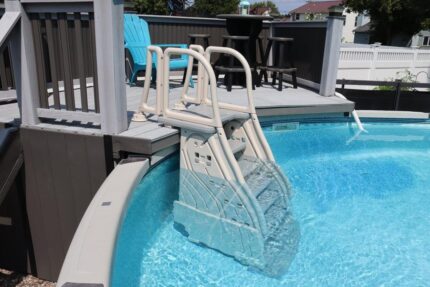 Confer Plastics 9300 Roll-2-Guard Above Ground Pool Step