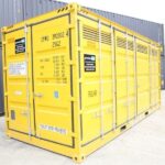 20FT new yellow container with open doors - Image 2