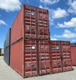 20′ high cube retired hire containers