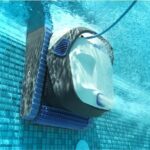 Dolphin Robot electrique de piscine fond parois et ligne d’eau avec chariot
