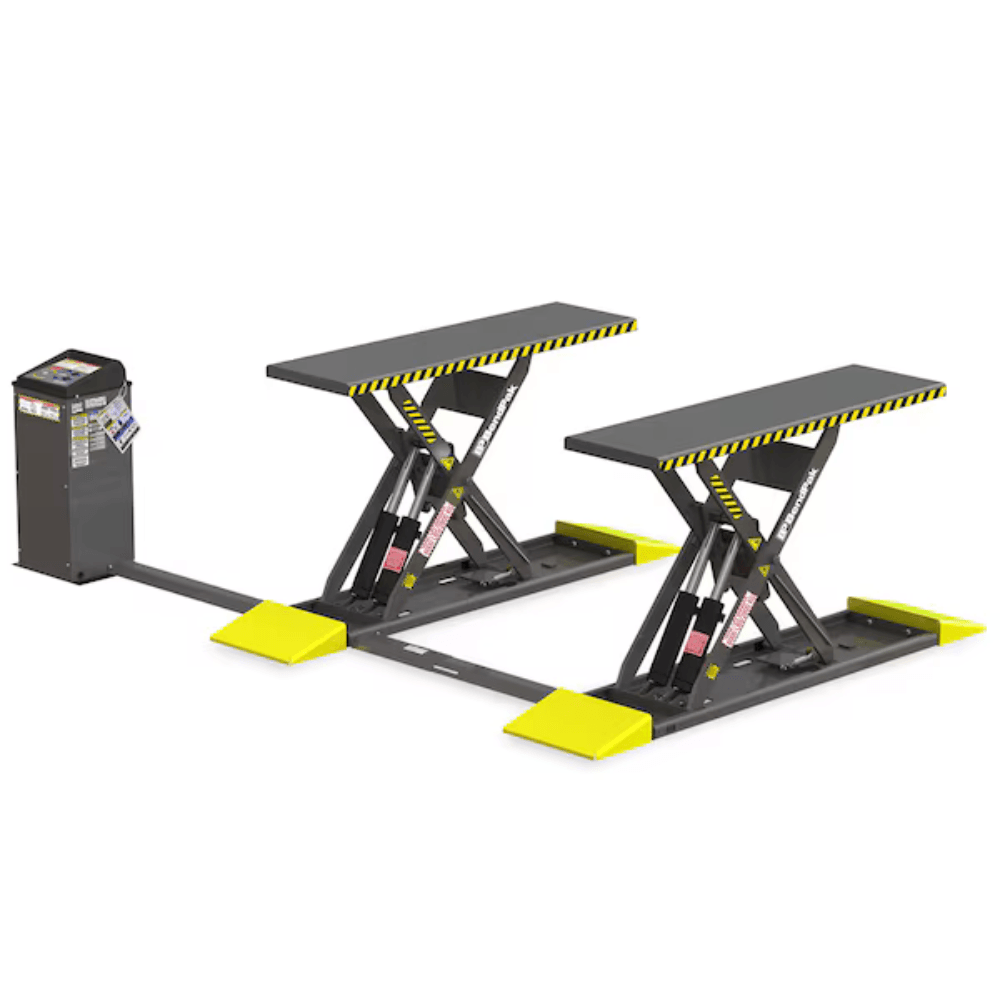 saybrokeeer-product-116-image-1.png BendPak MDS-6LP Mid-Rise Scissor Lift 6000 Lb Open-Center 208-240V - Image 1