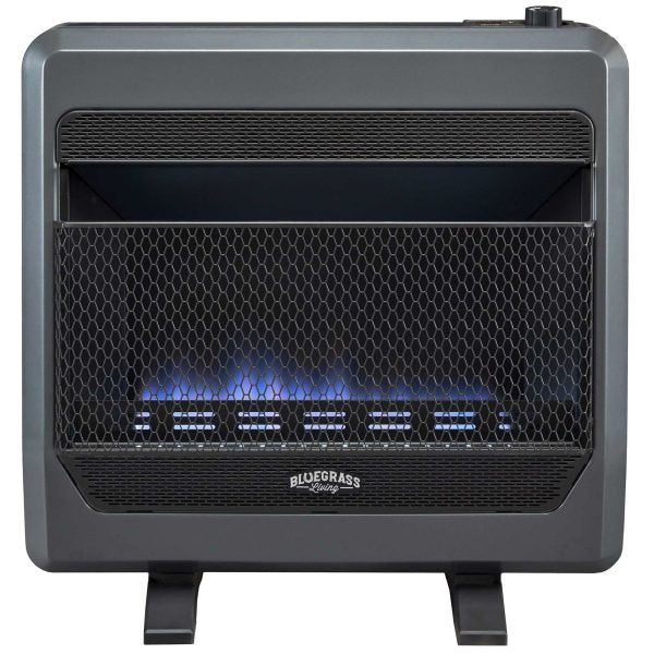 saybrokeeer-product-343-image-1.jpg Bluegrass Living 30,000 BTU Natural Gas Ventless Blue Flame Space Heater with Blower and Base Feet B30TNB-BB - Image 1