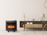 Bluegrass Living 30,000 BTU Natural Gas Ventless Infrared Space Heater with Blower and Base Feet B30TNIR-BB - Image 4