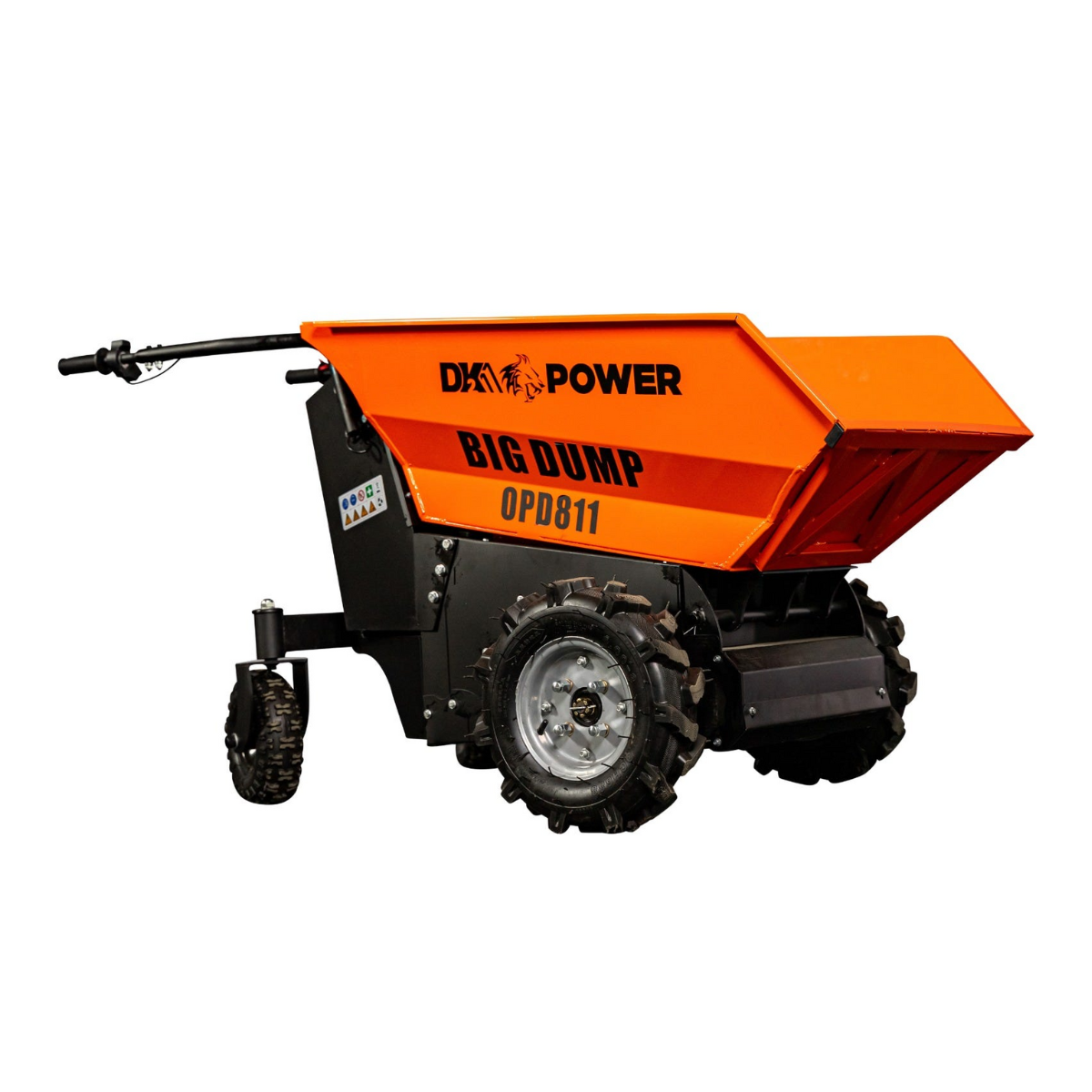 saybroker-product-15-image-1.png Detail K2 Big Dump 1100-Pound Electric Power Dump Cart with Hydraulic Lift - Image 1