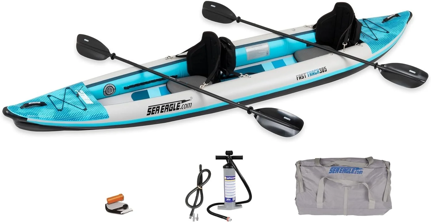 w1-13-1.webp Sea Eagle 385ft FastTrack⢠V-bottom Inflatable Kayaks - Image 1